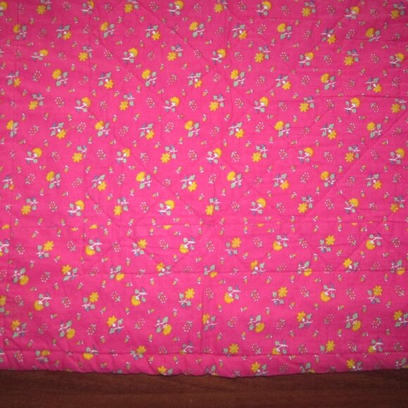 Handmade Patchwork Baby Play Quilt – Vintage Cotton - Picture 7 of 11